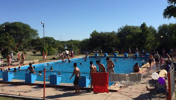 El Parque Recreativo, uno de los lugares más visitados en Merlo