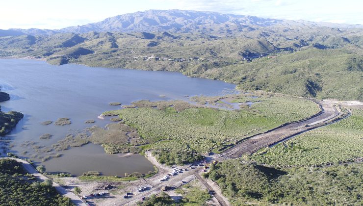 Embellecimiento del dique Cruz de Piedra: una de las obras más grandes de la historia de San Luis