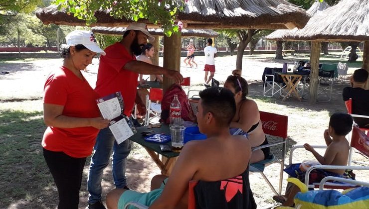 Realizan respaldo y promoción turística en complejos de piletas