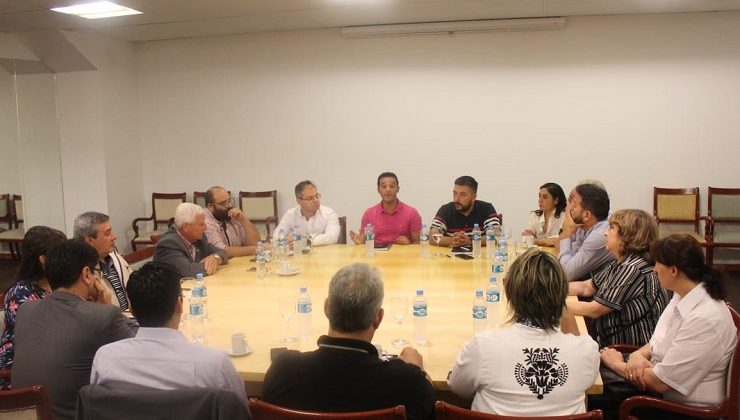 Unidos para potenciar el turismo: Tamayo se reunió con la Asociación Empresaria Hotelera Gastronómica de San Luis