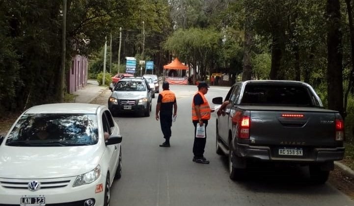 Personal de la Guardia Vial realizó tareas de prevención y concientización