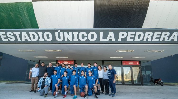 “La Pedrera” recibió a la Selección Argentina de básquetbol de sordos