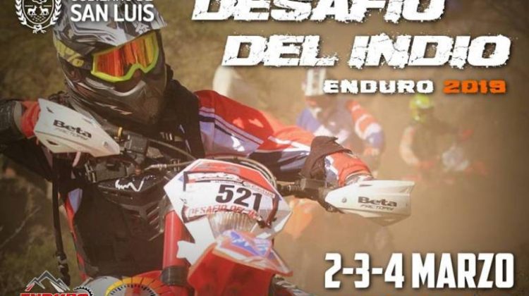 Se corre el enduro “Desafío del Indio” el 2, 3 y 4 de marzo