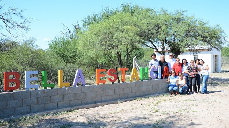 El paraje Bella Estancia cuenta con un nuevo acceso y caminos mejorados