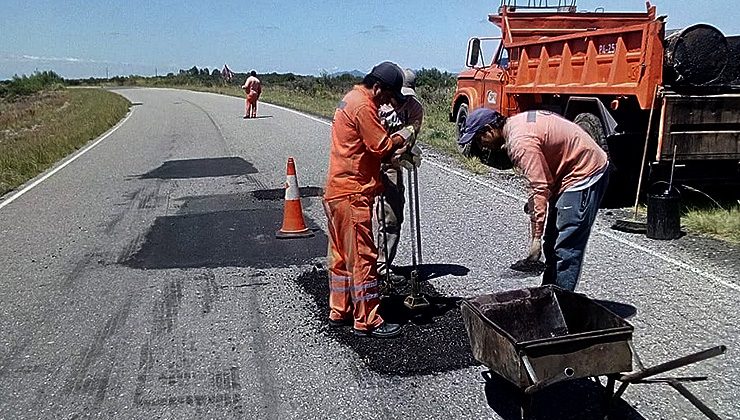 Vialidad provincial realiza diferentes trabajos en las rutas de San Luis