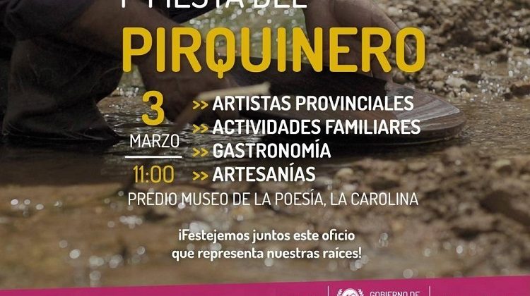 Se viene la 1ª Fiesta del Pirquinero en La Carolina