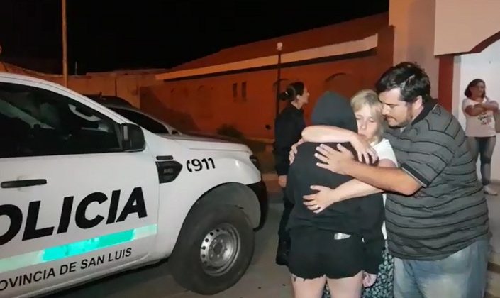 Agradecimiento de una familia por el accionar de la policía puntana