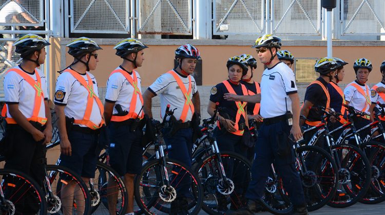 La Policía sumó 50 bicicletas para vigilar las calles