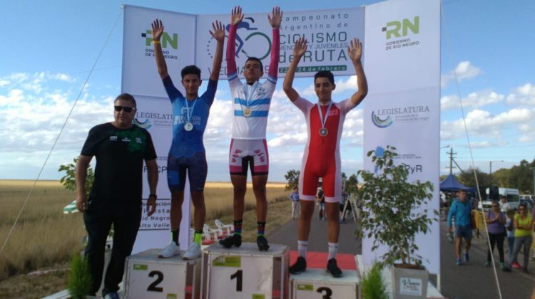 Campeonato Argentino de Ruta: medallas para Moyano, Vázquez y Ledesma