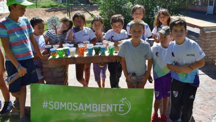 Más de 130 chicos de la Colonia Ave Fénix vivieron una jornada de conciencia ambiental