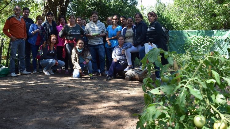 El ministro de Desarrollo Social visitó a beneficiarios del Plan Solidario de Junín