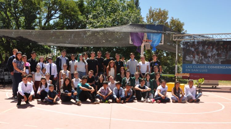 San Luis inició el ciclo lectivo 2019 con la apertura de más escuelas secundarias rurales