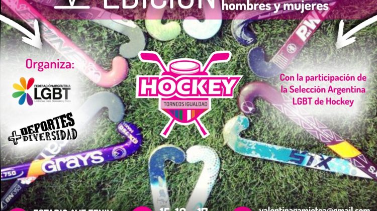 Se viene la V edición del Torneo Igualdad de Hockey