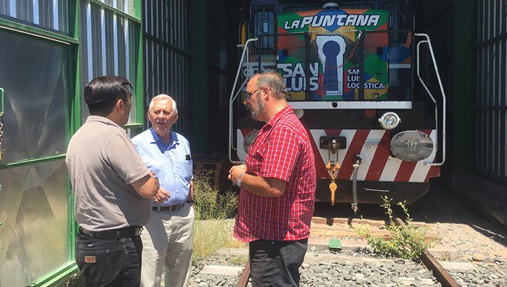 Inversión ferroviaria: empresarios internacionales visitaron la Zona de Actividades Logísticas