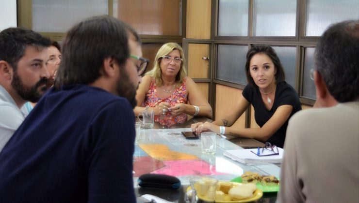 Natalia Spinuzza se reunió con los jefes de las cuatro plantas de reciclado y tratamiento de RSU