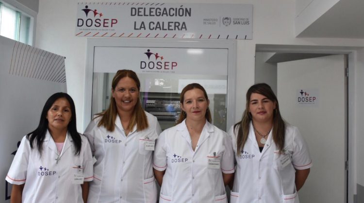 Nueva delegación de Dosep en el flamante Hospital de La Calera