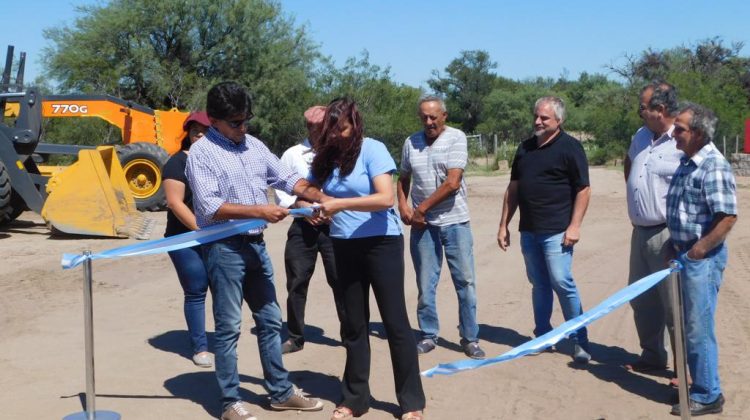 El paraje El Recodo estrenó su nuevo ingreso