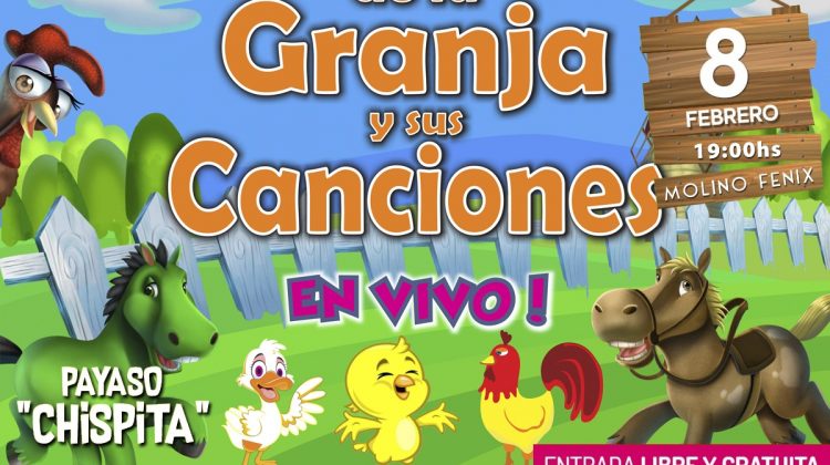 El “Molino Fénix” y sus coloridas propuestas para los niños