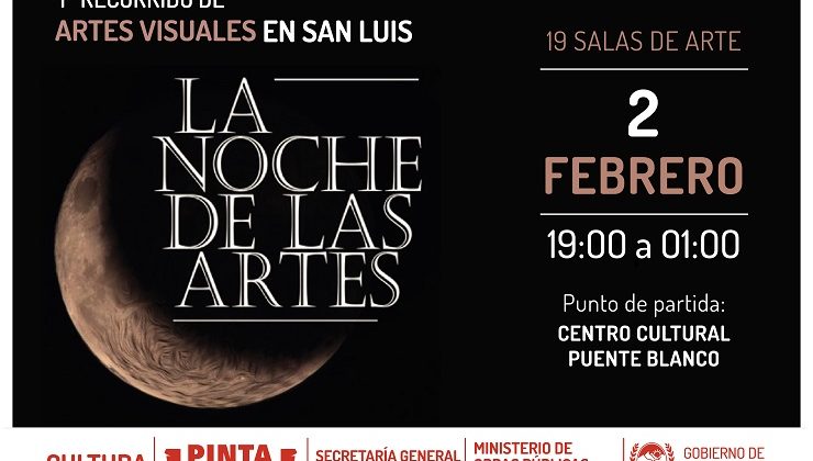 La “Noche de las Artes” iluminará la capital puntana