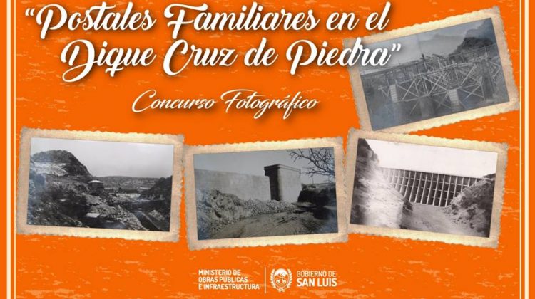 “Postales Familiares en el Dique Cruz de Piedra”: el concurso fotográfico que lanza el Gobierno para rememorar la histórica obra