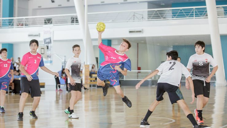 Los equipos de handball Sub 14 del Campus debutaron en el Provincial con éxito