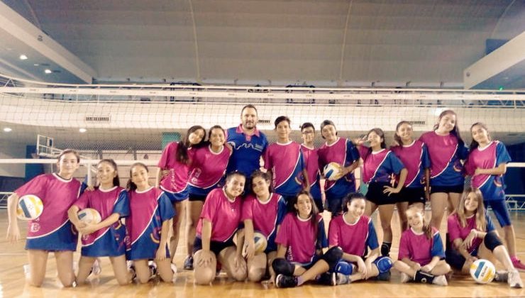 El Campus ULP compite con sus equipos de vóley femenino Sub 13 y Sub 15