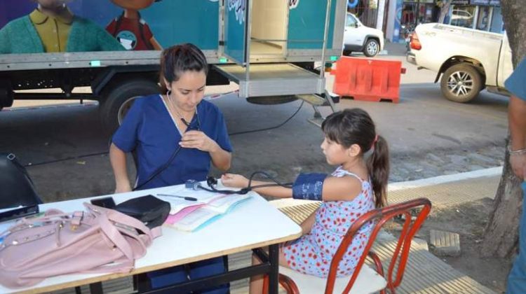 Terminó la campaña “Control del Niño Sano” en la plaza de Merlo