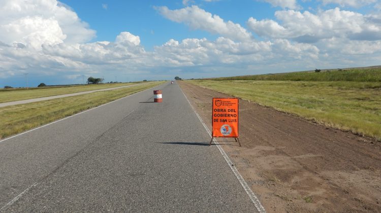 Obras en banquinas de las autopistas provinciales