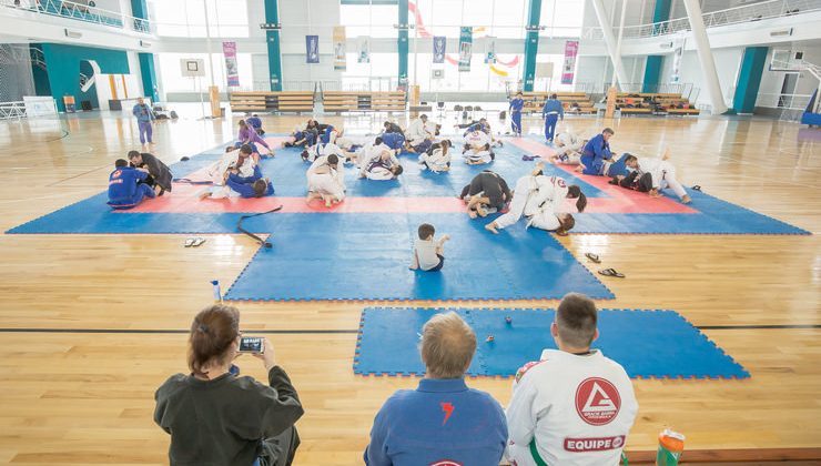 El Campus fue escenario del Encuentro Cuyano de Jiu Jitsu Brasileño