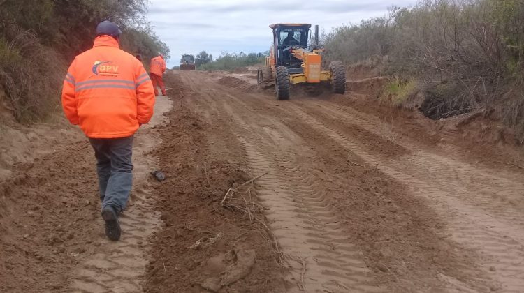 Rápida solución para los vecinos del paraje Las Barrancas