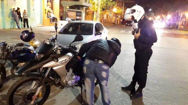 Villa Mercedes: secuestraron 40 motos en un operativo de prevención