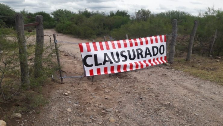 Medio Ambiente clausuró un establecimiento minero