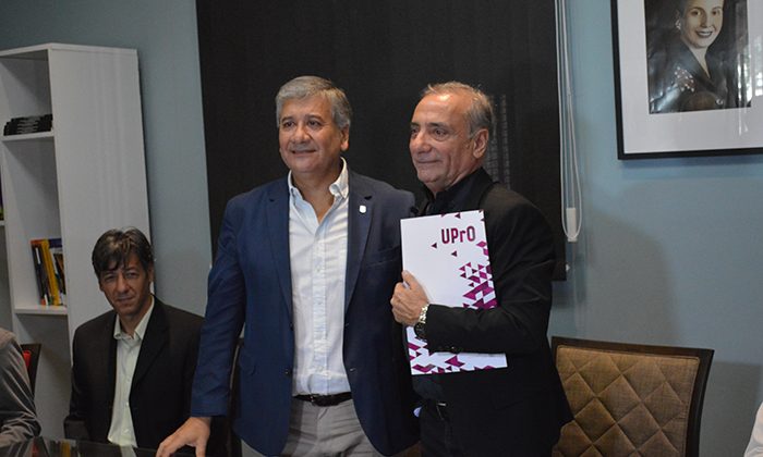Autoridades de la UPrO y la FICA firmaron un convenio