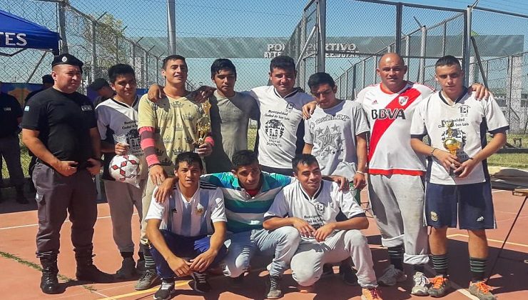 Fútbol y campeones en el Servicio Penitenciario Provincial