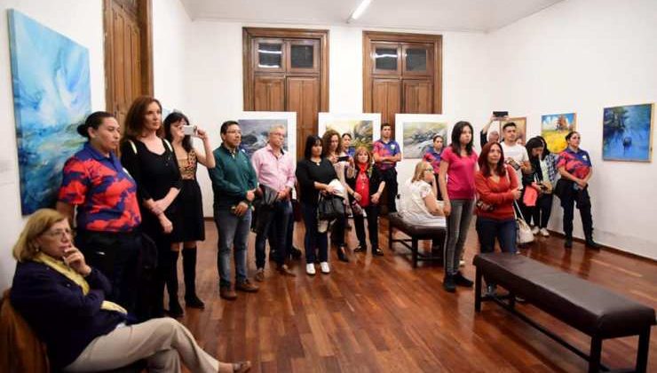 Tarde de poemas y pinturas en el “Dora Ochoa de Masramón”