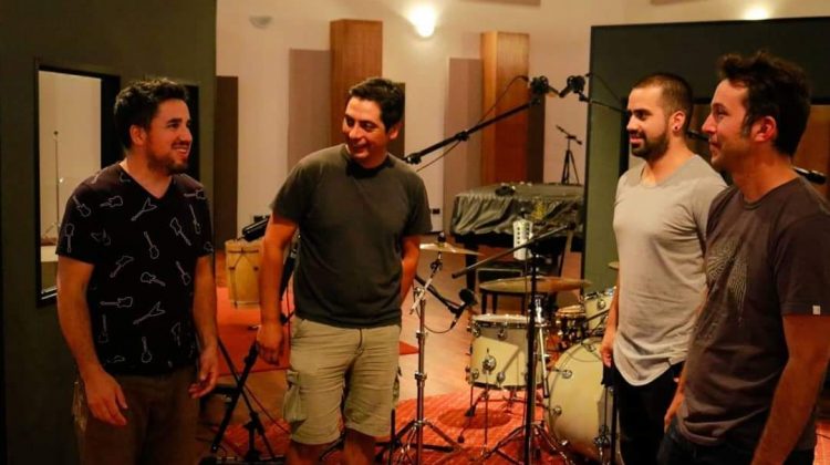 “Los Fulanos” grabaron en Casa de la Música el himno del Festival Nacional “El Caldén”