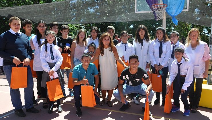 Más escuelas rurales de la Provincia ya cuentan con nivel secundario generativo