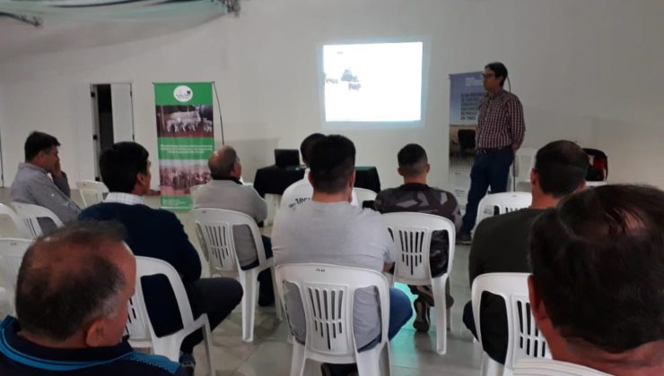 Charla a productores de Chacabuco sobre Plan Toros, Laboratorio del Campo y UEP Ovina-Caprina