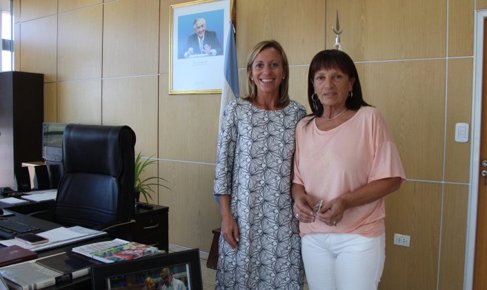 La ministra de Salud se reunió con la senadora Petrino