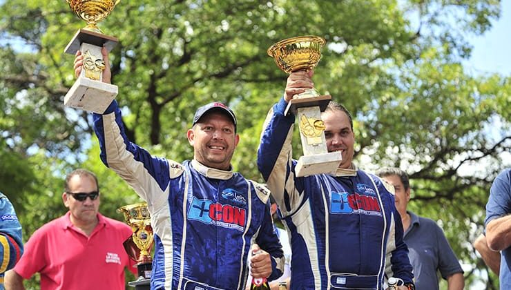 Ramón Garro ganó el Rally de Quines