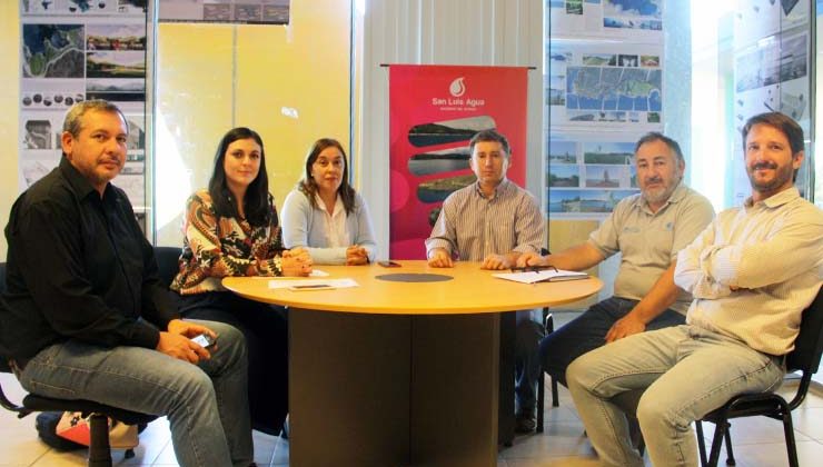 San Luis Agua articulará acciones con el Instituto del Agua de La Rioja