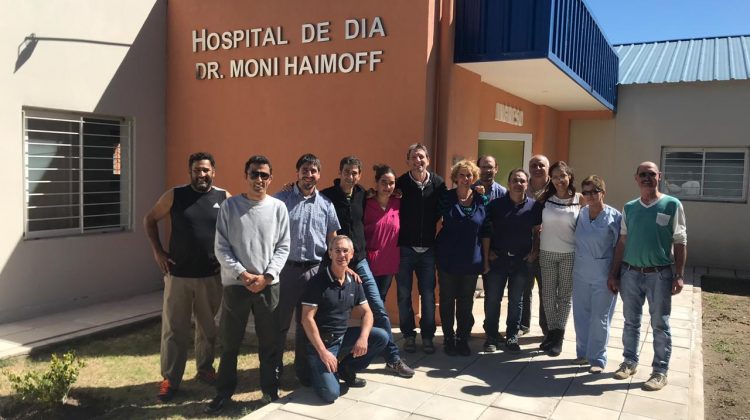 Continúa el recorrido por centros de salud del interior