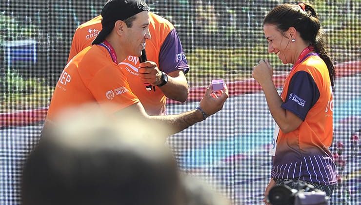 Una propuesta llena de amor en la media maratón de Dosep