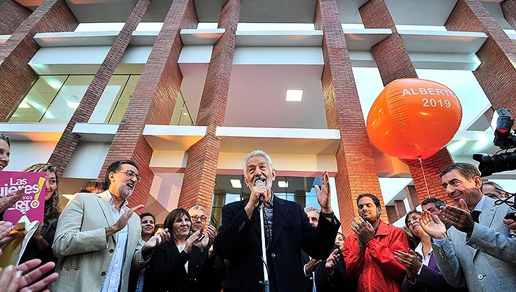 El gobernador Alberto Rodríguez Saá inauguró el Palacio Municipal de Tilisarao