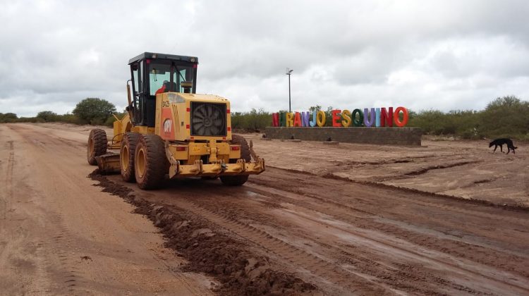 Realizan obras sobre ruta provincial Nº 26