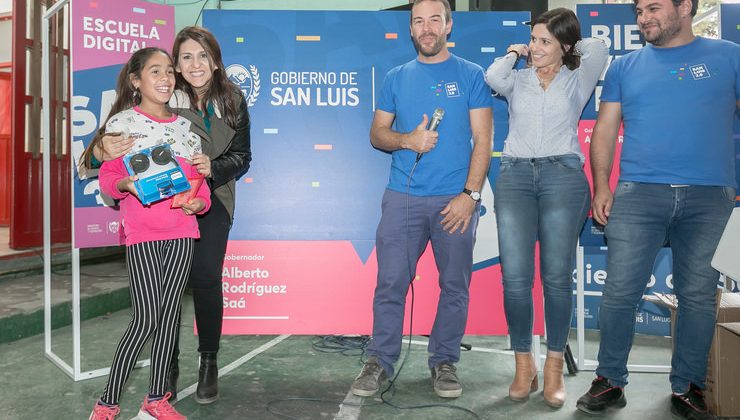 Los niños de Nueva Galia y Candelaria fueron reconocidos por su esfuerzo en la plataforma de lectura