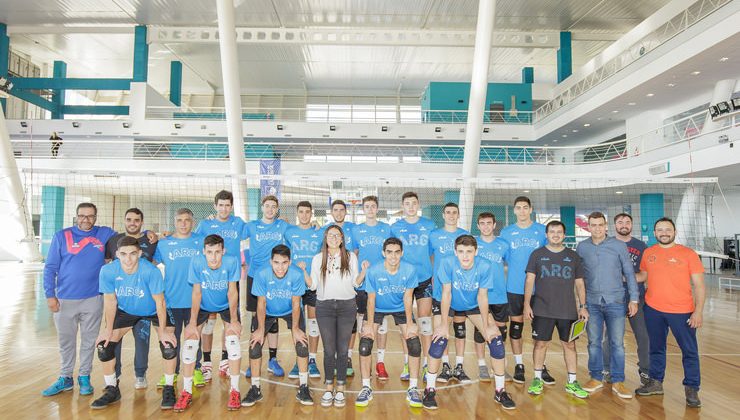 La Selección de Vóley Masculino U21 eligió el Campus ULP para su preparación