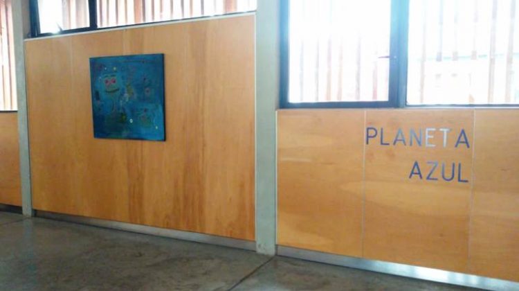 La muestra “Planeta Azul” se expone en la Casa del Poeta