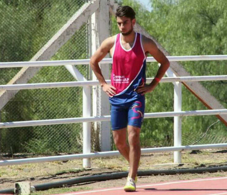 Nicolás Páez competirá el sábado en 200 metros y el domingo en los 400.