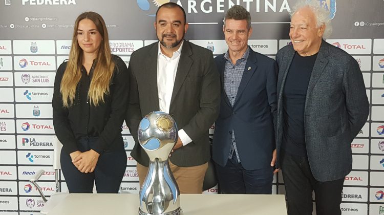 Copa Argentina: presentaron los primeros partidos que se jugarán en la provincia